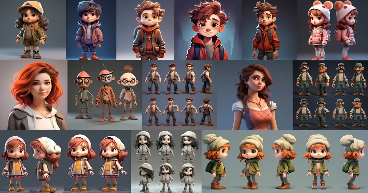 Capturing the Character Designs