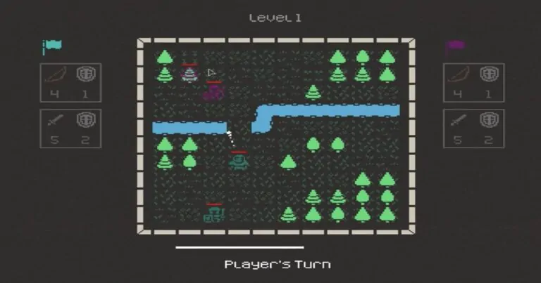 snapshot of Tiny Tactics Prototype